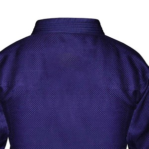 ชุดยูโด BJJ ผ้าคอตตอนโพลีเอสเตอร์ 100% ทอลายเพิร์ลวีฟ แบบสั่งทำพิเศษ พร้อมปักโลโก้ตามแบบที่ต้องการ ทรงพอดีตัว เหมาะสำหรับศิลปะการต่อสู้ รับผลิตแบบ OEM - Product Image 2