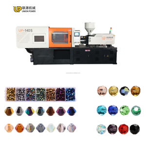 ماكينة قولبة كريستال بلاستيكية صغيرة أوتوماتيكية عالية الدقة 158T الأكثر مبيعًا لمستلزمات صناعة أحجار الراين والخرز والمجوهرات - Product Image 2