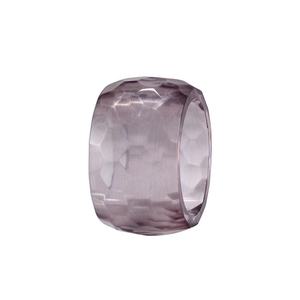 Anillos de Servilleta de Resina con Arte Floral, Acabado Personalizado, Duraderos y Ecológicos para Decoración de Bodas y Ocasiones Especiales - Product Image 4