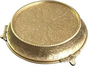 Elegante Soporte Redondo para Pastel de Acero Inoxidable Ecológico para Exhibición de Postres en Eventos y Cenas de Gala - Product Image 5