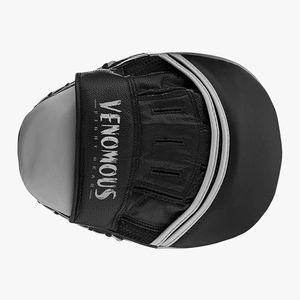Venomous Focus Pad Mitts Leather Boxing Protective Gear Hook & Loop Closure Lightweight Professional Adult Unisex - Product Image 4