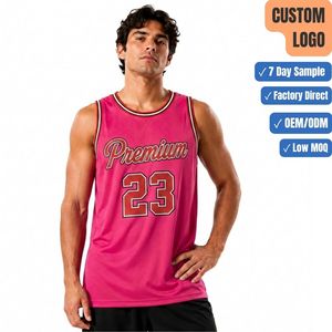 เสื้อบาสเก็ตบอลตาข่ายแบบยูนิเซ็กซ์สั่งทำพิเศษ รับผลิตแบบ Sublimation OEM ODM ขายส่ง รับผลิตแบรนด์ส่วนตัว - Product Image 1