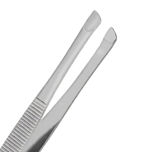 Pinces à cils en acier inoxydable de précision avec logo et emballage personnalisés, pointe lisse et pointue pour usage cosmétique - Product Image 4