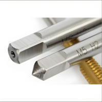Tarauds droits cannelés gauche de haute qualité M35 revêtus de TIN pour machine à fileter, tarauds M30*3.5L-M36*4L