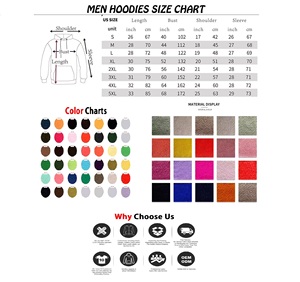 Sweat-shirt à capuche pour homme en coton premium 500g, lourd, respirant, pour l'hiver, couleur unie personnalisable, style décontracté - Product Image 5