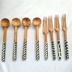 Hot Product Custom Wooden Spoon <b>Unique</b> Cooking Tools Spoon for Kitchen Accessories from Vietnam Manufacturer - Product Image 1