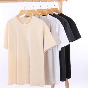 เสื้อยืดลำลองสำหรับผู้ชายผ้าคอตตอนระบายอากาศป้องกันรอยยับของ100% ออกแบบโลโก้ได้ตามต้องการ - Product Image 1