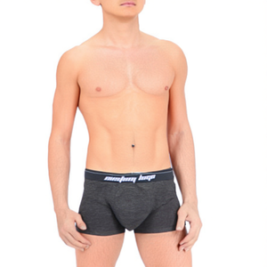 <b>Men's</b> High-Rise Quick Dry Custom Logo <b>Bikini</b> Briefs with Breathable Knitted Fabric & Print Pattern - Product Image 3