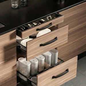 Tirador de Gabinete Curvo Europeo Moderno de Aleación de Zinc, Tirador Minimalista para Armario y Cajón, Herraje Ecológico para Muebles TRACLAP - Product Image 6