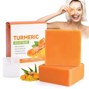 Savon artisanal au curcuma et à la carotte en gros pour des soins naturels à base de plantes, savon pour la peau en provenance du Vietnam à des prix compétitifs - Product Image 3