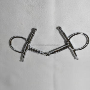 Broca de caballo de acero inoxidable, doble anillo, alta calidad, sólida, fabricante en la India - Product Image 3