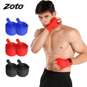 Bandages de boxe en gros – Bandages élastiques en coton pour l'entraînement, le sparring, le MMA, le Muay Thai avec fermeture auto-agrippante - Product Image 1