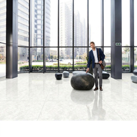 Bottochino Aramani Carreaux Vitrifiés en Porcelaine Brillante de Luxe 1000x1000mm Carreaux de Sol Vitrifiés en Céramique OEM 100x100cm