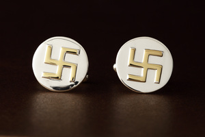 Boutons de manchette en laiton, formels, pour mariage, cadeau de Noël - Product Image 2