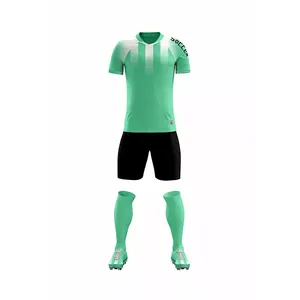 Vente en gros d'usine : Kits de football sublimés, maillots de football 100 % polyester, uniformes de football respirants, grandes tailles, séchage rapide - Product Image 4