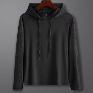 Fabricant de vêtements de sport personnalisés, t-shirts de compression pour l'entraînement, coton, polyester, broderie, transfert thermique, OEM, ODM, faible MOQ - Product Image 3