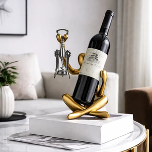 Estante para vinos, accesorio de sommelier, decoración para sala de degustación de vinos, mueble de exhibición para bodega, estante para vinos vintage, estantería para bodega. - Product Image 1