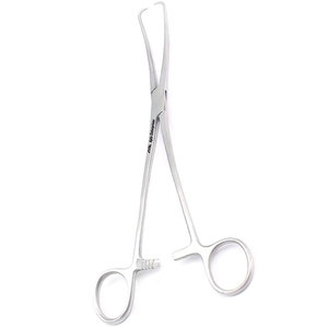 Instrument chirurgical en acier inoxydable, certifié CE, tenacule manuel, forceps tenacule, 9,50 pouces, double courbure, orthopédique - Product Image 4