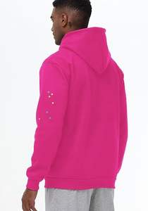 Sweat à capuche à manches longues en tissu tissé uni Spider Lined Winter - Product Image 4