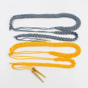 Factory Price Ceremony Aiguillette Uniform Shoulder Cords Best Quality Aiguillette Whole Selling Different Color Aiguillettes - Product Image 2
