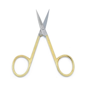 Ciseaux à ongles professionnels de haute qualité en acier inoxydable avec manche en caoutchouc droit, équipement de manucure pour salon de beauté, nail art - Product Image 6