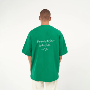 Top Quality Oversized <b>T</b>-<b>shirt</b> For Men 100% Cotton <b>Boxy</b> <b>T</b>-<b>shirt</b> Streetwear Style Quickdry Breathable Customized Logo - Product Image 5
