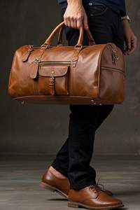 Sac de voyage en cuir durable - Product Image 3