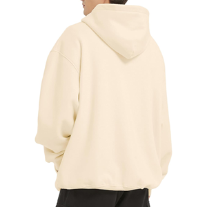 Sudadera con capucha extragrande para hombre y mujer, sudadera informal de color liso con bolsillo tipo canguro, top con capucha y hombros caídos unisex - Product Image 2