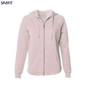 เสื้อฮู้ดดี้ผ้าฟลีซคอตตอน 100% สำหรับฤดูใบไม้ร่วง แบบซิปเต็มตัว ปักโลโก้ตามสั่ง แขนเสื้อแบบปกติ พิมพ์ลาย แห้งเร็ว ใส่ได้ทั้งชายและหญิง - Product Image 5