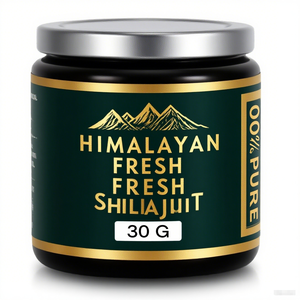 Résine de Shilajit Pure, Extrait Organique de l'Himalaya, Complément Riche en Acide Fulvique, Shilajit Naturel Brut - Product Image 1