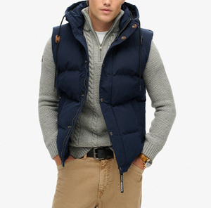 <b>Mens</b> <b>Utility</b> Gilet Waistcoat Sleeveless Lightweight Warm Padded Outdoor Winter Casual Vest Custom Wholesale Apparel Manufacturer - Product Image 1