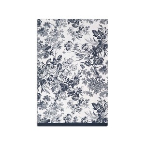 Serviette de cuisine en coton à motif floral élégant, couleur blanche, super absorbante, écologique, pour la maison - Product Image 3