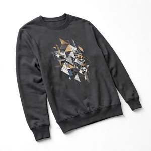 Sweat-shirt col rond en molleton épais à prix abordable, impression graphique personnalisée, streetwear, pull-over homme, vêtements d'hiver - Product Image 4
