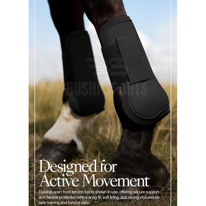 Botas de Tendón para Caballo en Oferta, con Interior Suave y Duradero para Montar Activamente - Product Image 2