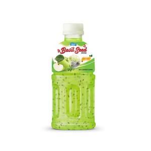 Boisson aux graines de basilic naturelles 320 ml en bouteille PET, boisson aromatisée, fabricant OEM, marque privée, fournisseur en gros au Vietnam - Product Image 3