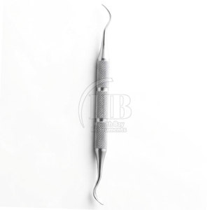 Curettes chirurgicales dentaires manuelles en acier inoxydable, instruments de soins parodontaux de précision, chirurgie buccale, nettoyage, réutilisables, ergonomiques - Product Image 3