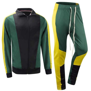 Mens Premium Cotton Fleece Tracksuit Set Hoodie And Joggers Full Zip Casual Sportswear Custom Logo - Product Image 4