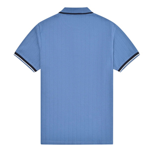 Custom Logo Mens Polo Shirt Wholesale Bulk OEM Pique Knit Tipped Collar Short Sleeve Embroidery Polo Shirts - Product Image 4