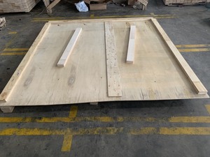 High Quality Recyclable Solid <b>Box</b> Plywood Shipping <b>Crates</b> Moving Boxes Durable Foldable Stackable <b>Wooden</b> Cargo Lift Van Model - Product Image 5