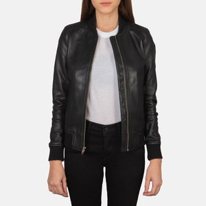 Veste en cuir pour femme, légère, design tendance, imperméable, prix abordable, veste en cuir élégante pour femme - Product Image 1