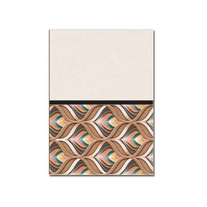 Nouveau design 3d carreaux de mur numériques en céramique 300x450mm carreaux de mur de conception décorative maison chambre carreaux de mur de luxe emballage personnalisé - Product Image 3