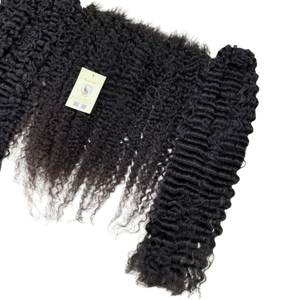 ผมดิบชาวพม่าผมหยิกจากเวียดนามลูกไม้สวิส13X6 HD ด้านหน้าผมมนุษย์ผมเวียดนาม - Product Image 1