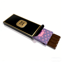 Emballage de luxe personnalisé 2026 pour chocolats carrés rigides biodégradables et écologiques, avec fermeture magnétique, pour bonbons et friandises