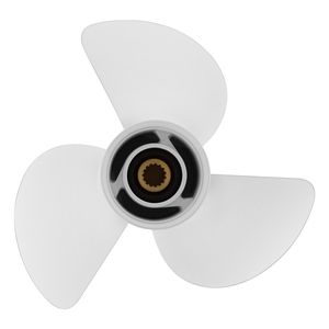 Elica Marina in Alluminio a 15 Denti per Motori Fuoribordo Yamaha 50-130 HP, Compatibile con Eliche OEM da 4-1/4 Pollici - Product Image 1