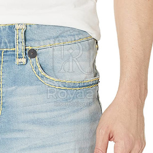 Shorts en jean pour hommes de qualité supérieure, fabriqués au Pakistan, très demandés, séchage rapide, respirants, en vente. - Product Image 4