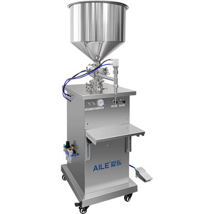 Machine de remplissage verticale semi-automatique pour crème, shampoing, cosmétiques - Product Image 1