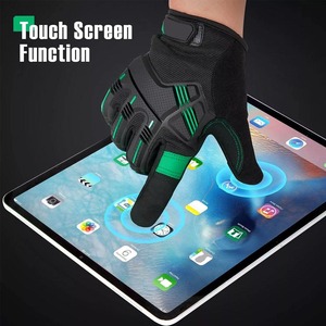 Guantes de Seguridad de Cuero para Trabajo en Invierno, Cálidos, con Visibilidad Total, Antideslizantes, Impermeables y con Protección UV para Exteriores - Product Image 3