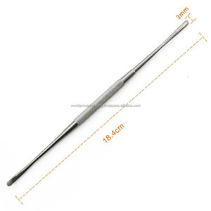 ชุดเครื่องมือผ่าตัดสแตนเลส WORLD PRECISION SURGICAL Freer Periosteal Elevator ด้ามจับสองด้าน สำหรับจักษุแพทย์ - Product Image 2