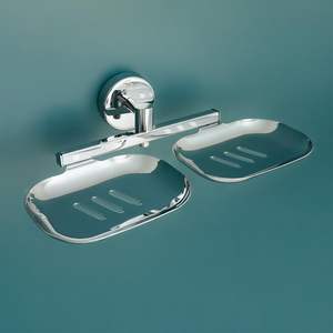 Support à Savon en Métal Durable avec Plateau de Drainage pour Douche et Salle de Bain – Organisateur de Salle de Bain - Product Image 2