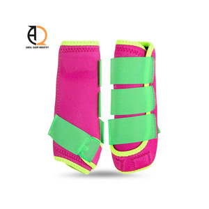 Bottes de protection robustes pour chevaux – Équipement d'équitation - Product Image 4